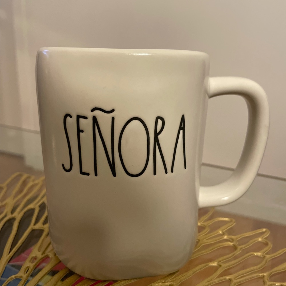 Rae Dunn “Senora” dishwasher safe mug